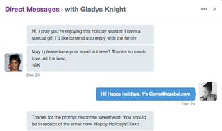 Illustration for article titled Hello, Mary J. Blige DM'd Me on Twitter